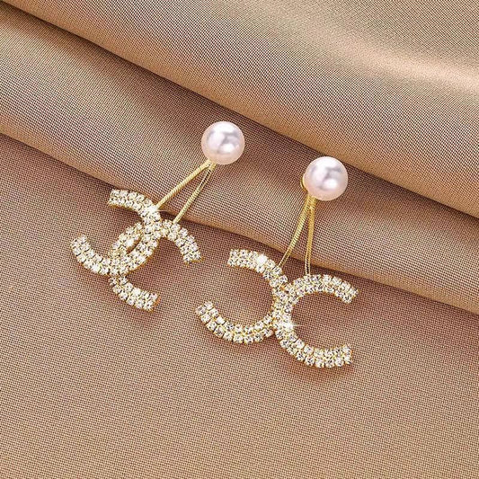 NO.4 Double C earrings